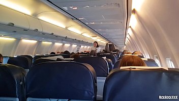 public porn video on the plane
